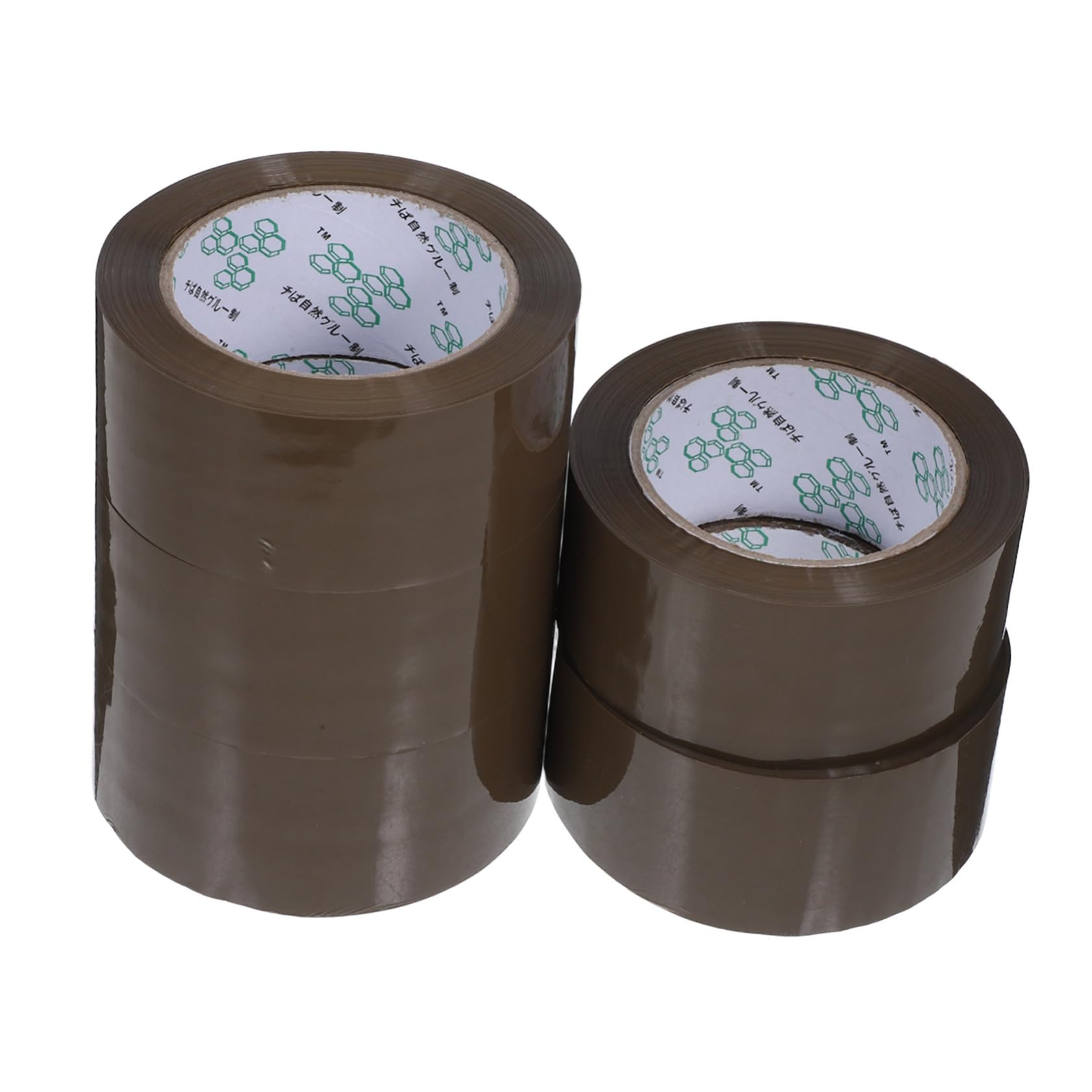 Nastro da Imballaggio per Spedizione Pesante, 5 Pezzi Marrone | Bopp, Adesivo Forte e Uso Versatile, per Casa e Trasloco, Formato per Scatola Spedizione