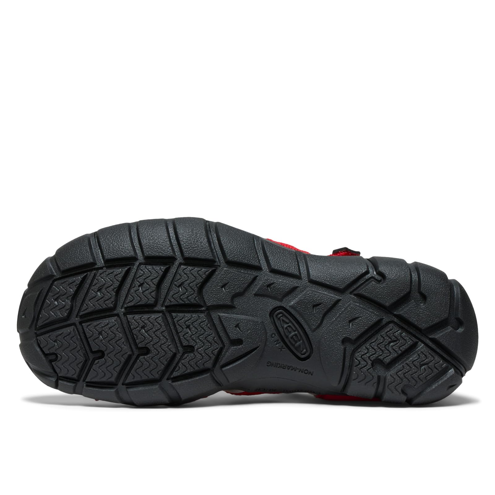 KEEN Seacamp 2 CNX sandały unisex dla dzieci i młodzieży, Czerwony Ribbon Red Alloy, 34 EU