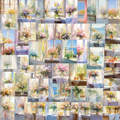 World Scenery Stickers for Laptop (50 PCS),Gift for Children Teens Adults Girl Boys,Waterproof Stickers for Water Bottle,World Travel Vinyl Stickers for Scrapbook,Skateboard,Bike,Phone,Dairy