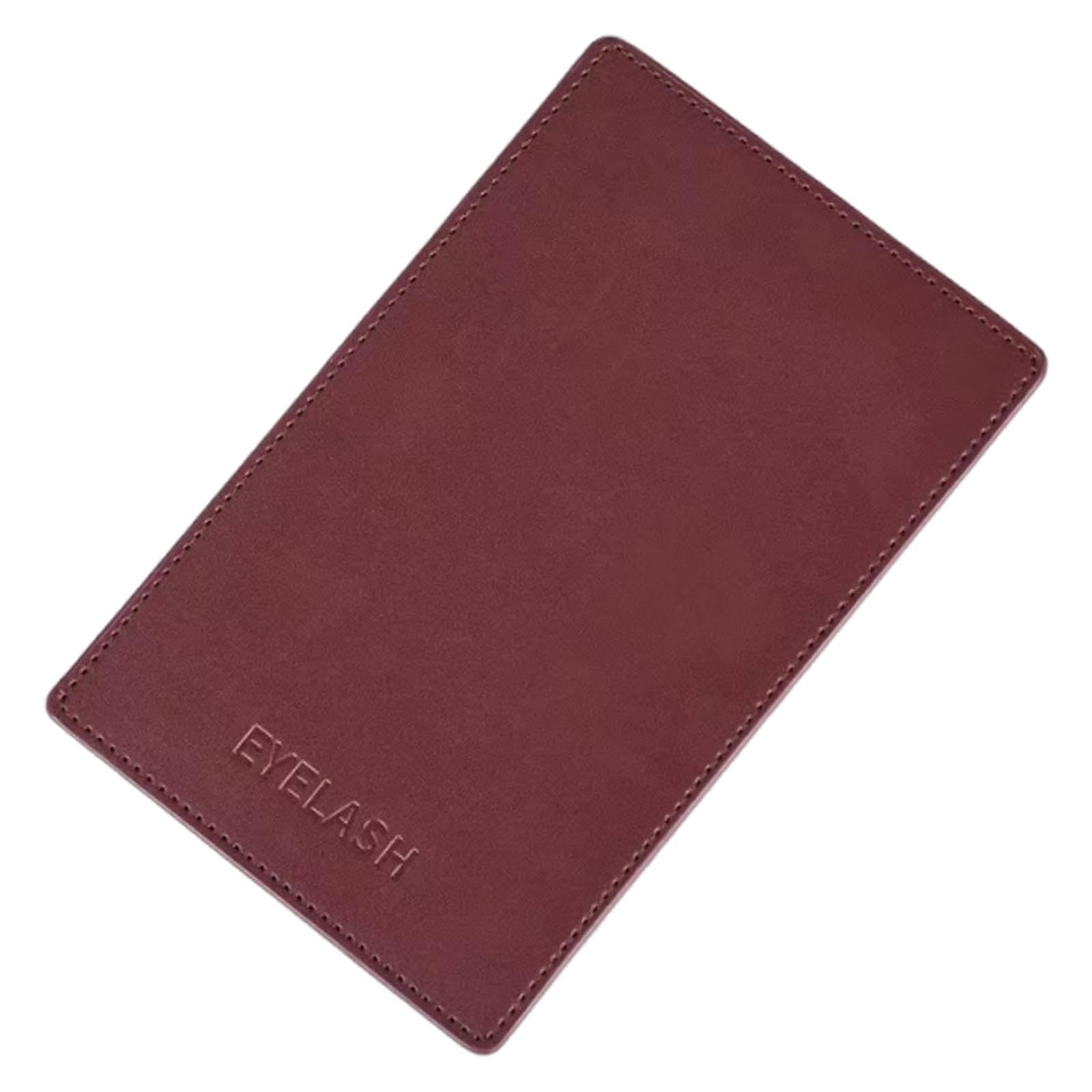 Cuscinetto per innesto extension ciglia: efficiente, professionale, durevole, comodo, pratico, portatile. Strumento per extension ciglia, Rosso Scuro