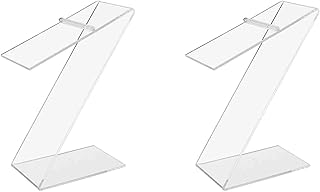 Marketing Holders Shoe Riser Z Size 8 Clear Duisplay Stands Pack of 2 Retail Store Fixtures Heavy Duty Durable Showcase