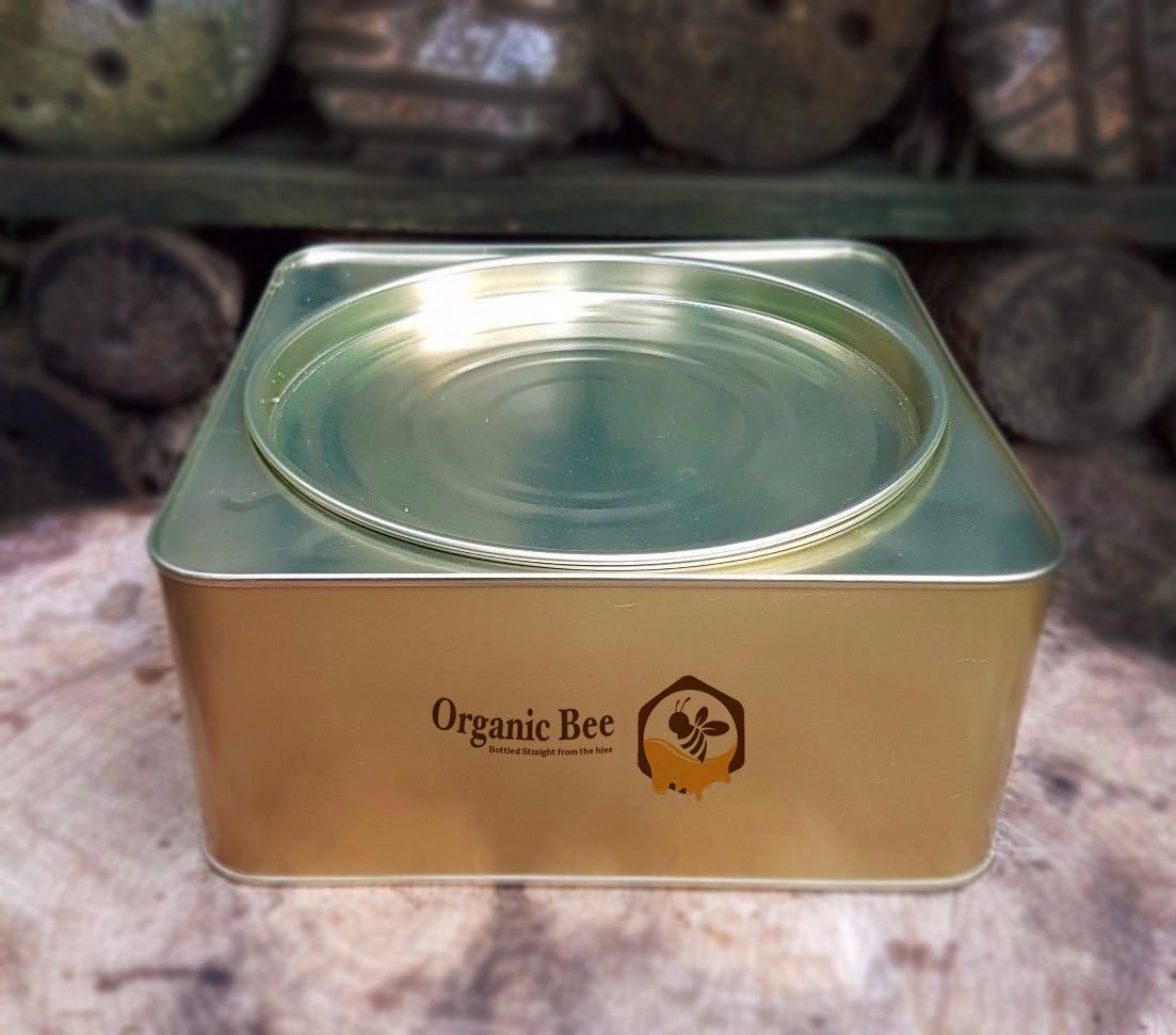 RAW Organic Bulgarian Honey - 4.5kg- Unfiltered UNHEATED UNPASTEURIZED
