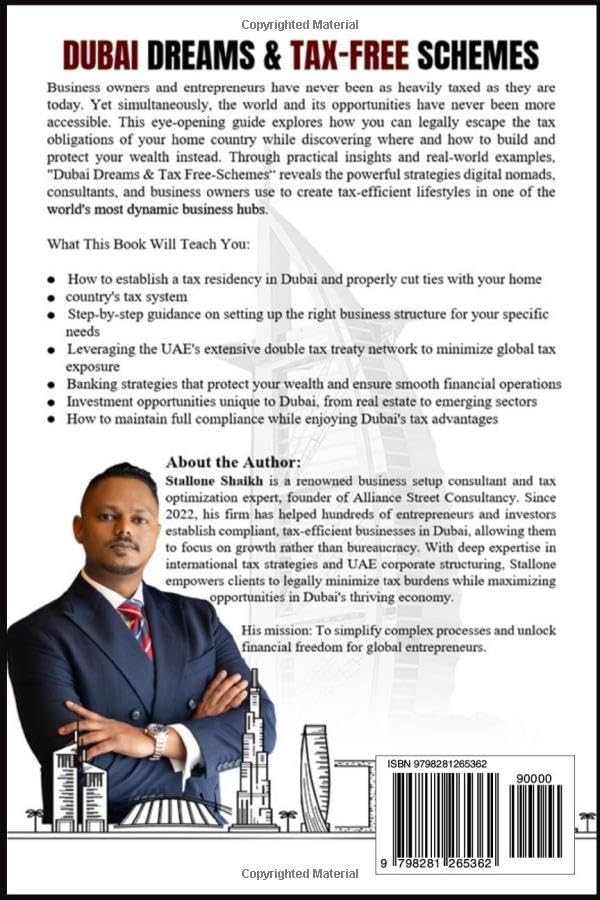 Image of DUBAI DREAMS & TAX-FREE SCHEMES: The Smart Digital Nomad's Guide to Building and Protecting Wealth in the UAE