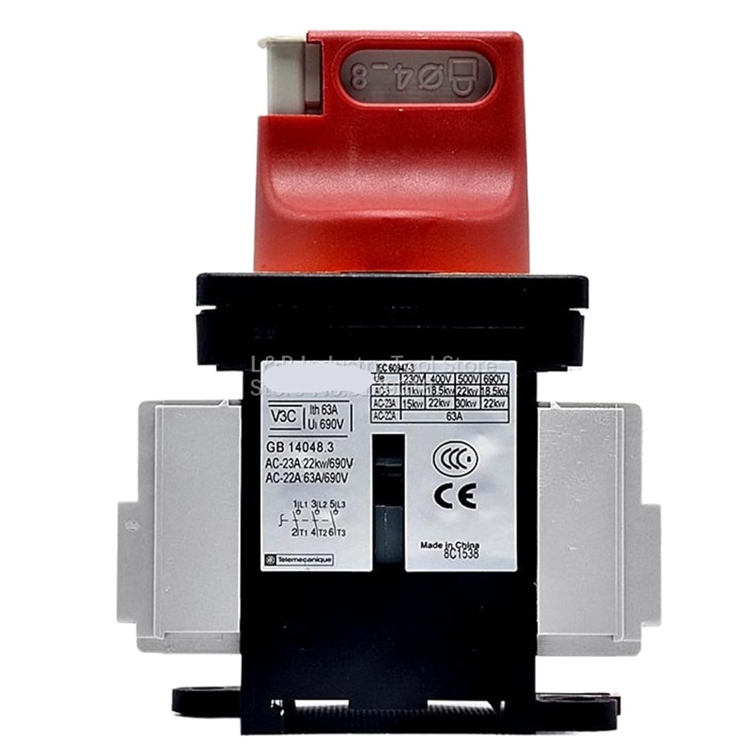 Electrical Appliances 63A 3P VCF3C (V3C + KCF2PZC) Load Switch Body V3C Panel KCF2PZC Disconnector Switch