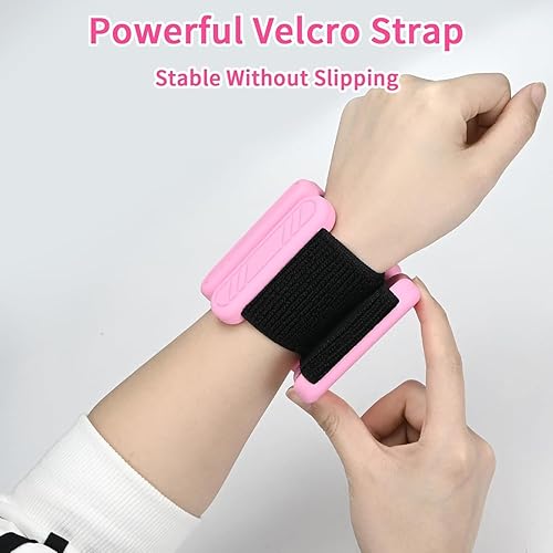 Miniatura 6 de Pesas de muñeca y tobillo para mujer, pesas ajustables para piernas y brazos, pesas de tobillo para pilates, caminar, yoga, baile, barras, gimnasio