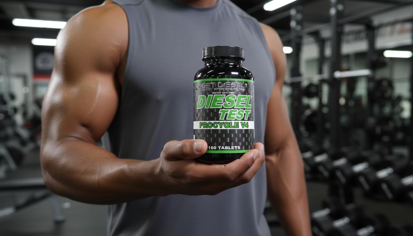 Diesel Test Procycle by GET Diesel – Potent DHEA & Pregnenolone Test Booster | PCT, Strength, Libido, Energy & Estrogen Balance Support