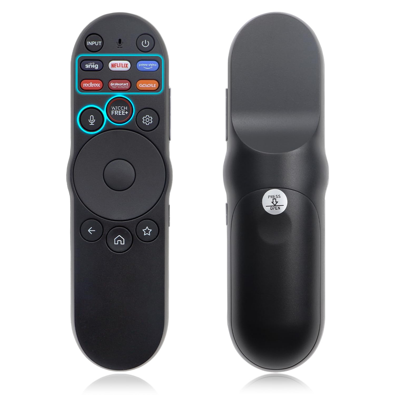 Telecomando vocale di ricambio universale compatibile con Vizio Smart TV XRT270 XRT260 XRT140 XRT136 FHD 4K QLED UHD SmartCast TV serie (D/V/M/P Series 4K/Quantum/Quantum Pro)