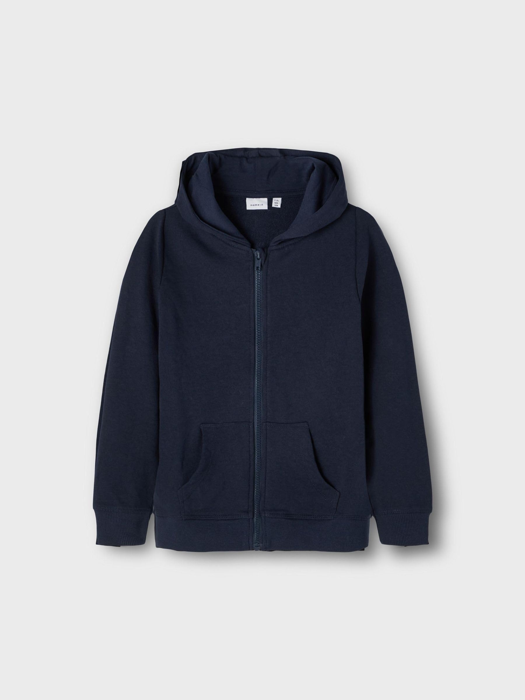 Name It Nkmnesweat Card W Hood Unb Noos Felpa con Cappuccio Bambini e Ragazzi