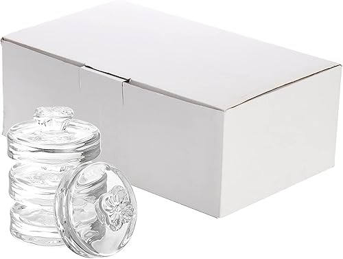 Miniatura 3 de Okllen Paquete de 9 pesas de vidrio de fermentación de vidrio para tarros grandes de boca ancha con mango de fácil agarre, apto para lavavajillas