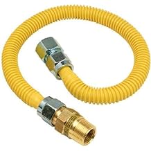 BRASSCRAFT CSSC12R-48 P 3/4" x 48" Safe Gas Connector