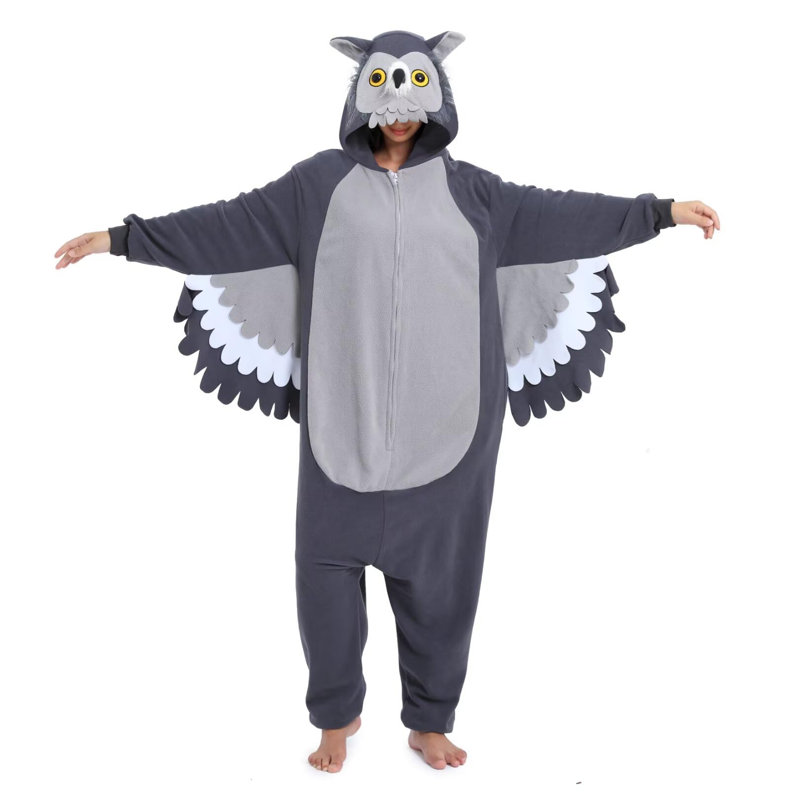 LBJR Disfraz de Animal Adulto Pijama Entero Animales Mujer Hombre — view 21