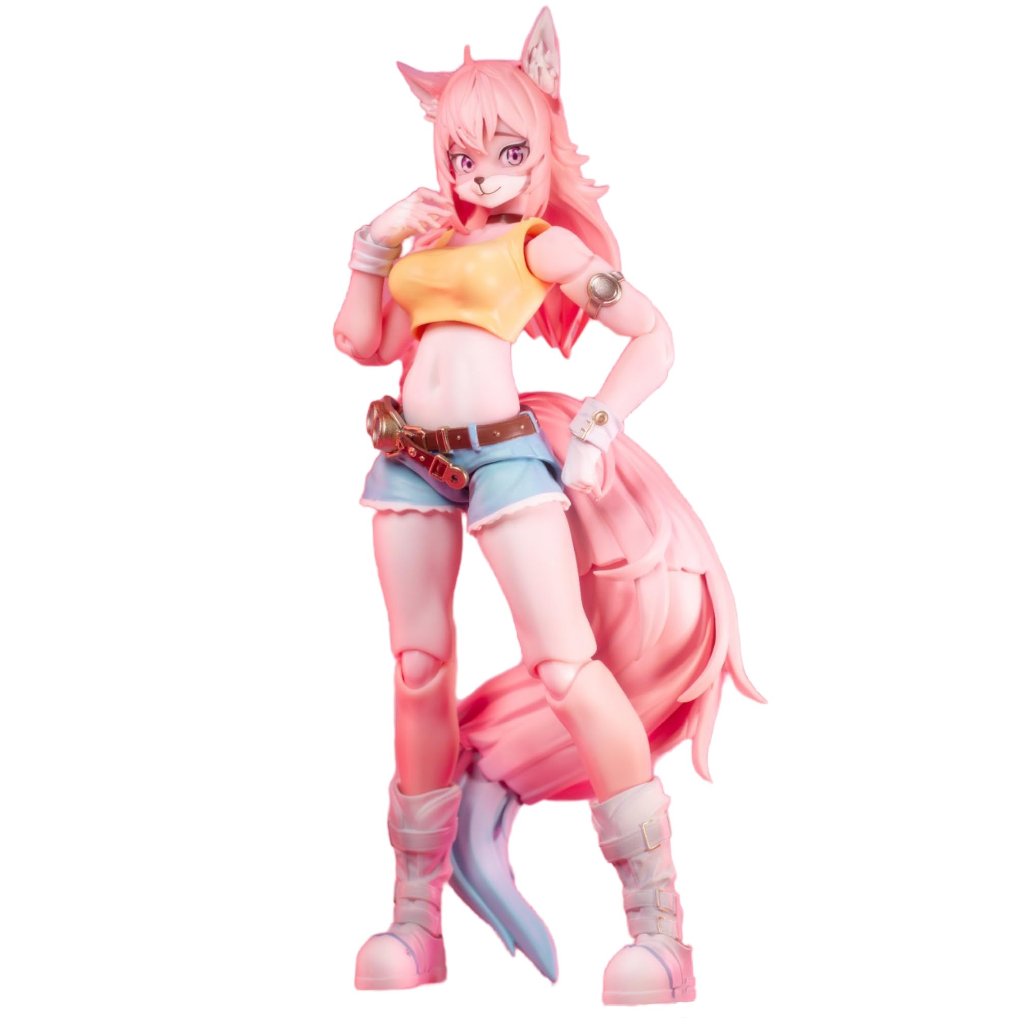 TOYVERSE LADOTOYS 1/12 Action Figure, Magic Continent Adventurer Squad Part 2, Liya Alopex Candyland Ver., Movable Joints Character Model, Age 15+