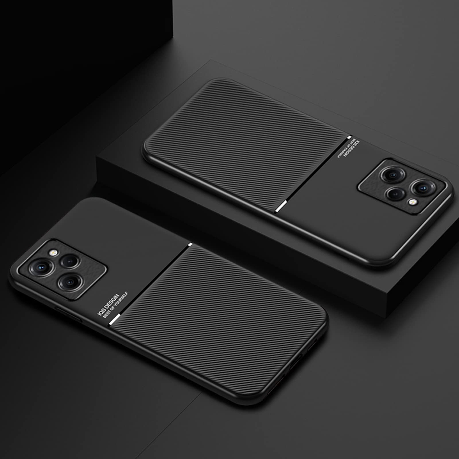 TIANCI Cover per Xiaomi Poco X5 Pro, Case Texture Antiscivolo e Antiurto, [ Pelle PU Delicata Sulla Pelle] [TPU Ultrasottile] Custodia per Xiaomi Poco X5 Pro
