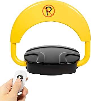 Foldable Parking Block, Automatic Remote Control Parking Lock Carport Auto Space Stall Barrier 65.6 Ft Private Car Parking Latch Space Lock Car Park Driveway Guard Saver