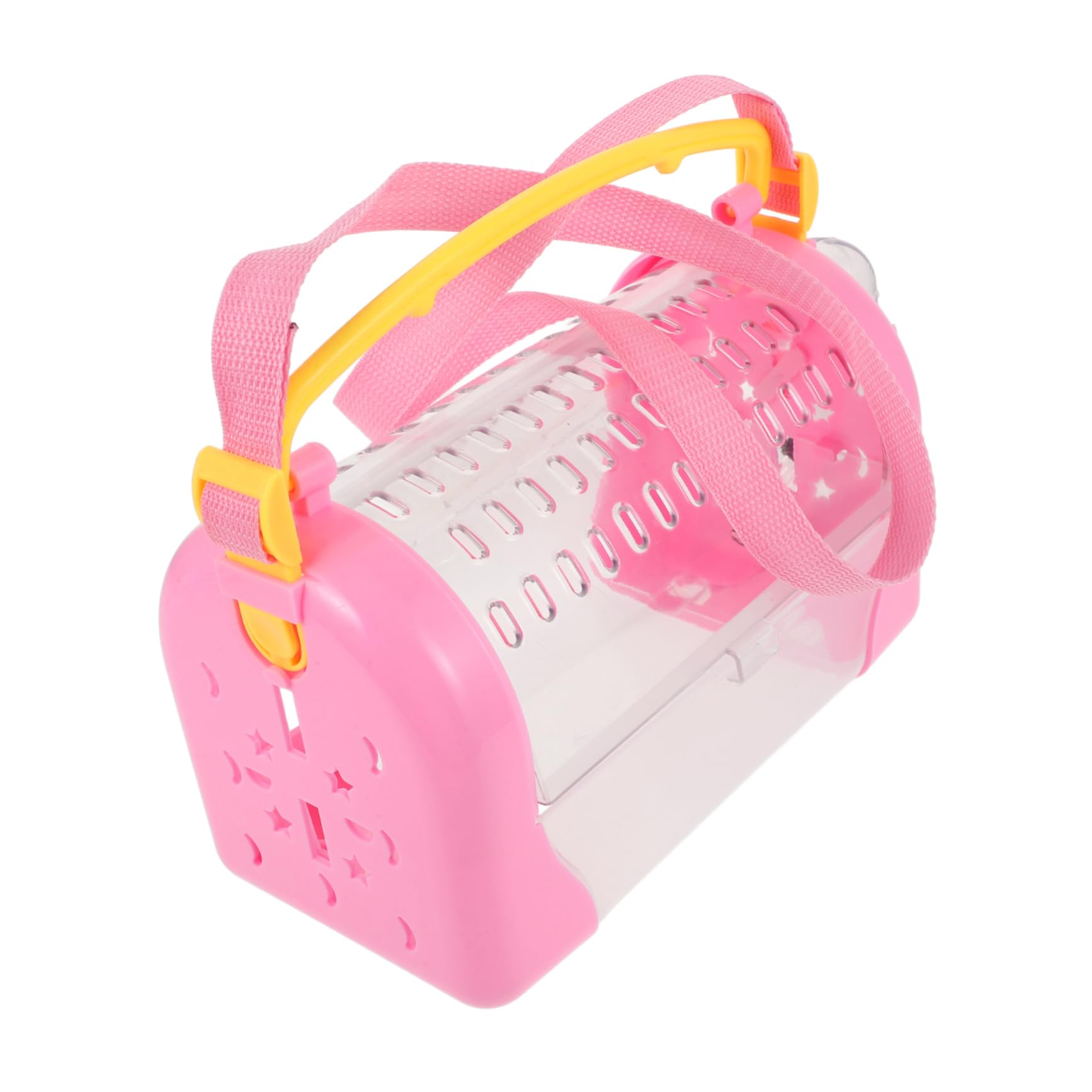 Toyvian Breathable Pet Outdoor Carrying Case Hamster Portable Cage Guinea Pig Holder Travel Carrier