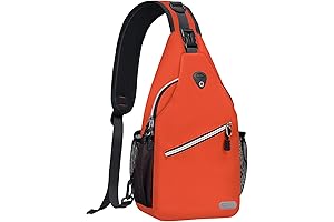 Burnt Orange Backpack: MOSISO Multipurpose Crossbody Shoulder Bag