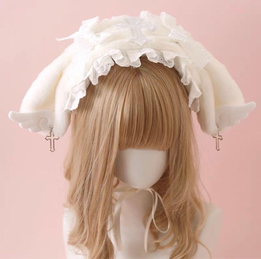 BABY　うさみみヘッドドレス　白×黒 うさくみゃヘッドドレス – BABY, THE STARS SHINE BRIGHT
