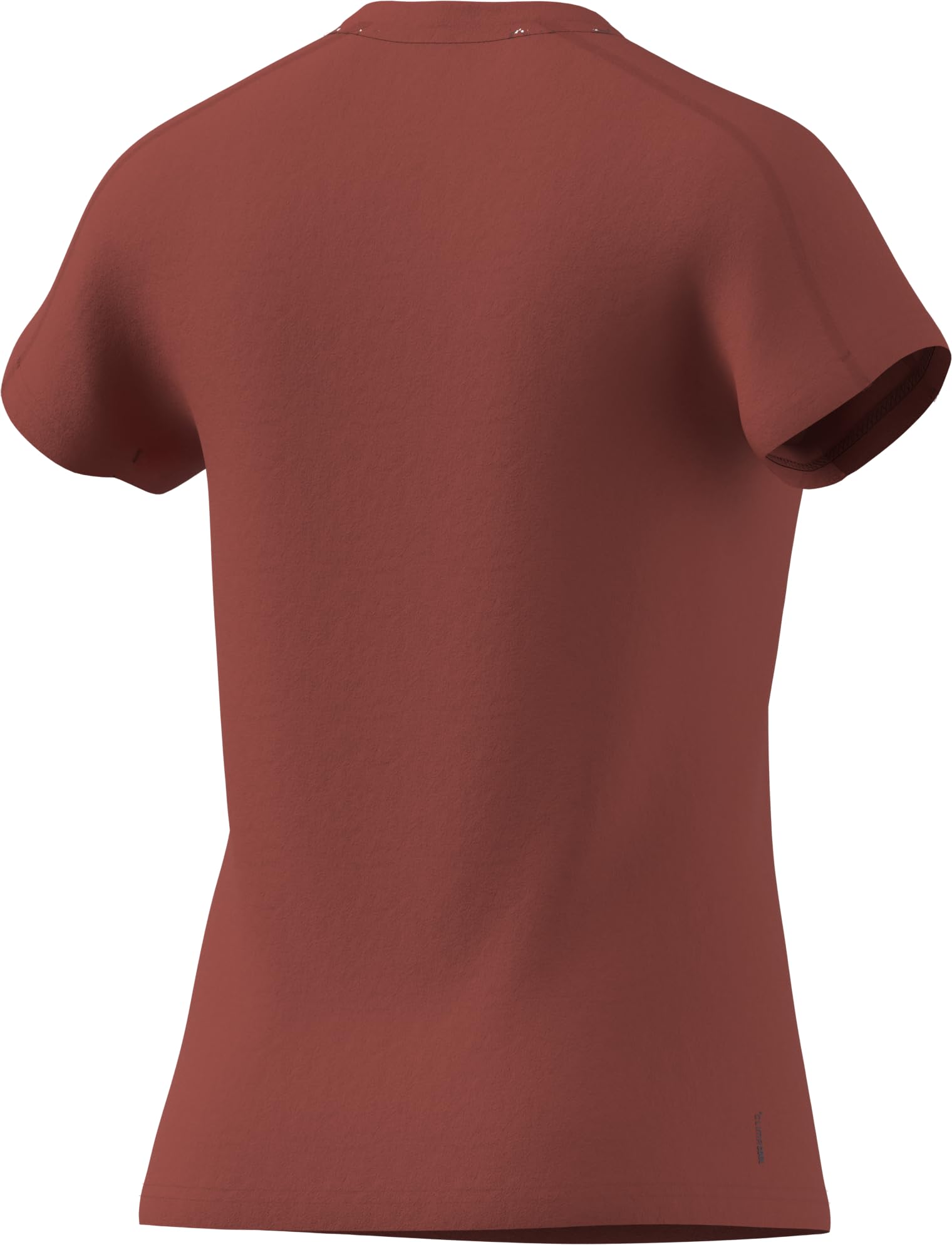 adidas Kobiety AEROREADY Train Essentials Minimal Branding V-Neck Tee, altered amber/white, S