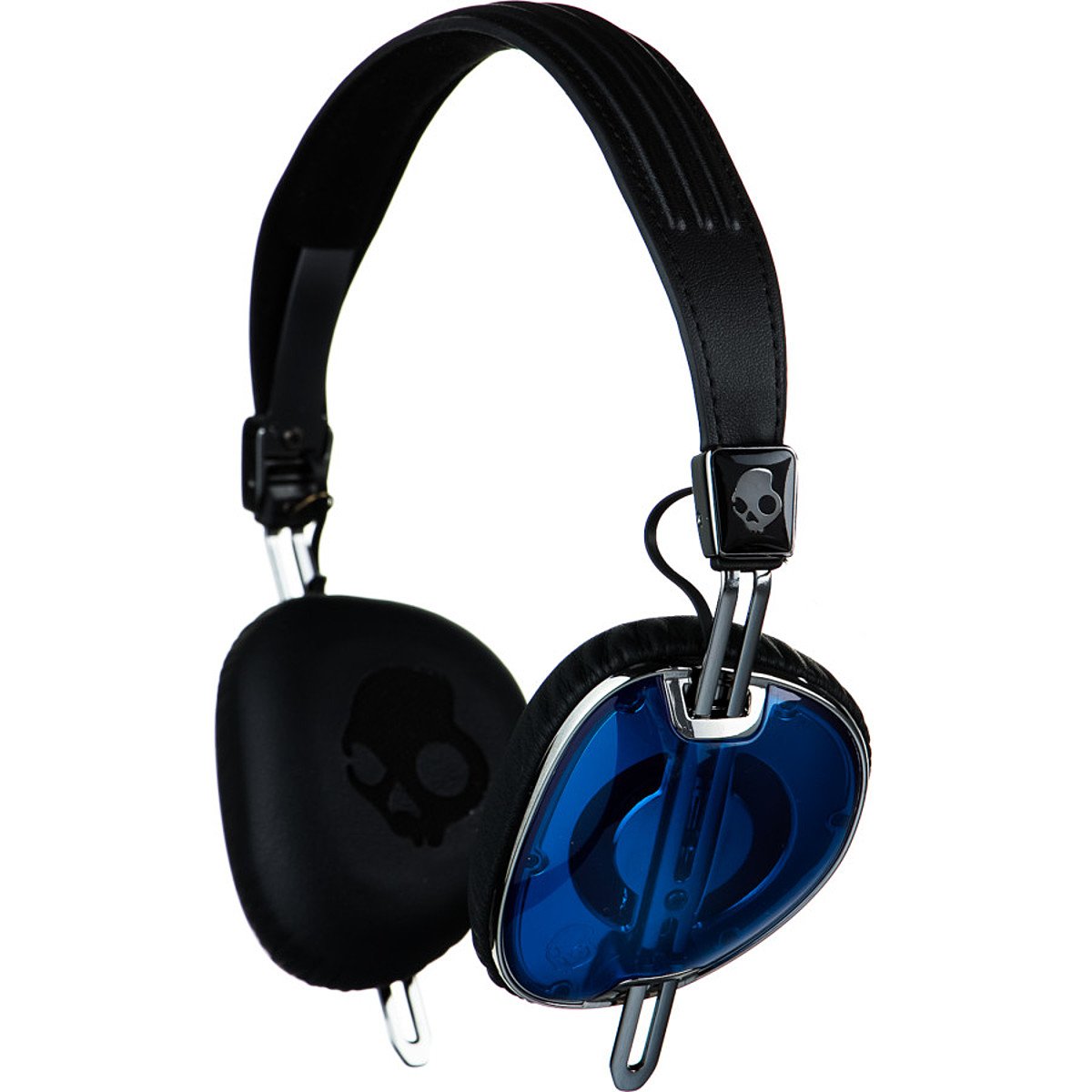 S5AVFM-289 Navigator Headphones with Mic3, Blue/Black
