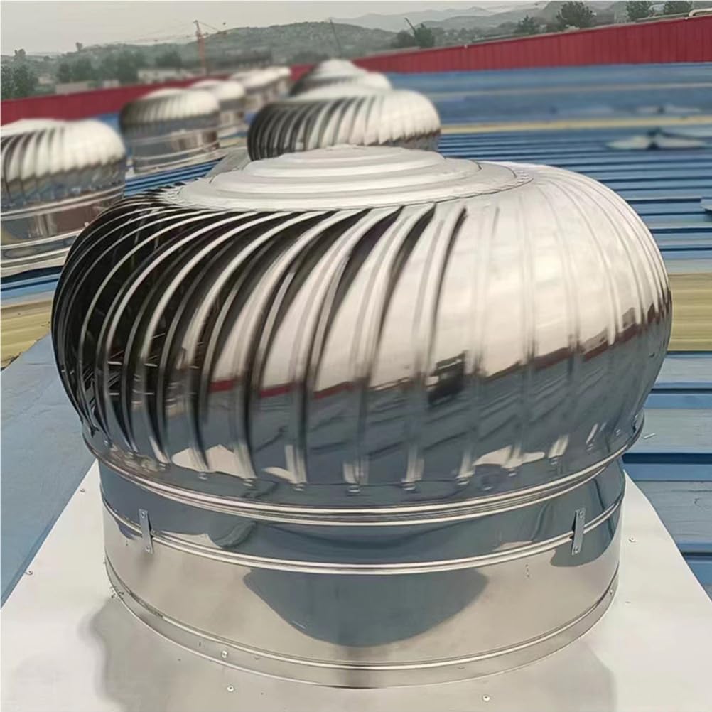Comignolo Girevole in Acciaio Inox 201 per Scarico a Parete Esterna Scarico Cappa Aria Frescaventilazione E Protezione dagli Insetti,160