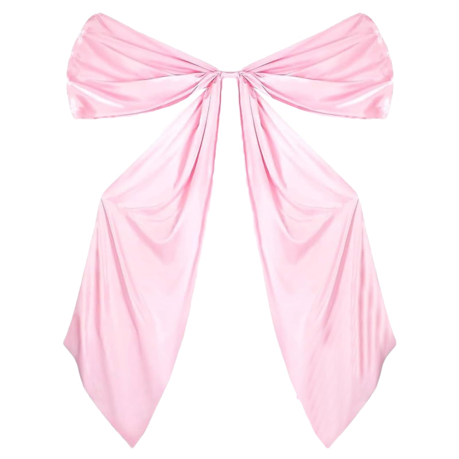 Lazos de satén gigantes de 300x73 cm para decoración de Navidad, bodas y eventos