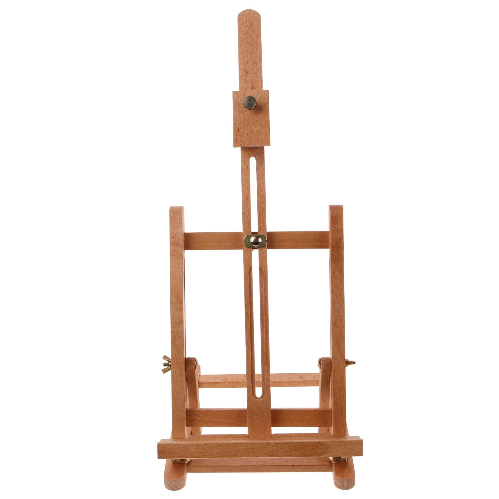 Chevalet de Table en Bois Massif pour Peinture et Dessin, Support Stable et Lisse, pour Adultes et Débutants en Atelier ou Présentation Artistique