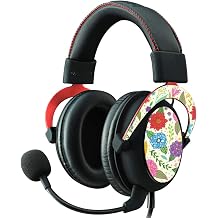 MightySkins Skin Compatible with Kingston HyperX Cloud II Gaming Headset - Flower Garden | Protective, Durable, and Unique Vinyl Decal wrap Cover | Easy to Apply, Remove | Made in The USA