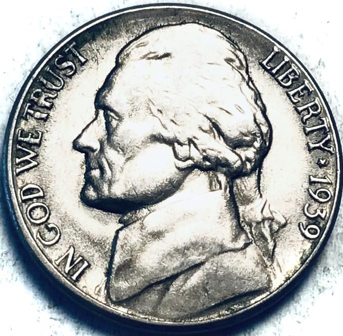 1939 S Jefferson Nickel Seller About Uncirculated Thumbnail