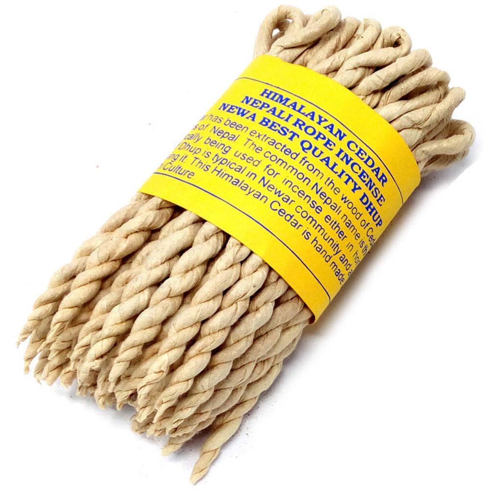 Ancient Wisdom Pure Herbs Cedar Rope Incense