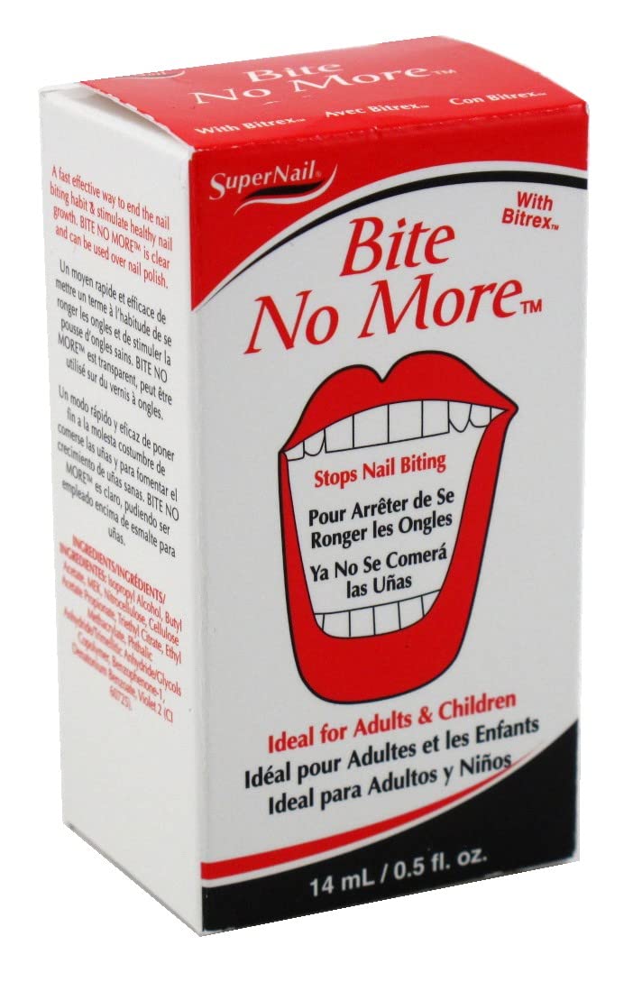 Super Nail Bite No More 0.5 Ounce Boxed (Pack of 6)