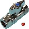 Large Bore 15mm Isolation Valve with Butterfly Handle