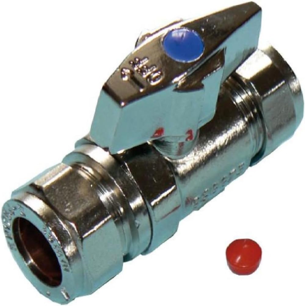 Large Bore 15mm Isolation Valve with Butterfly Handle