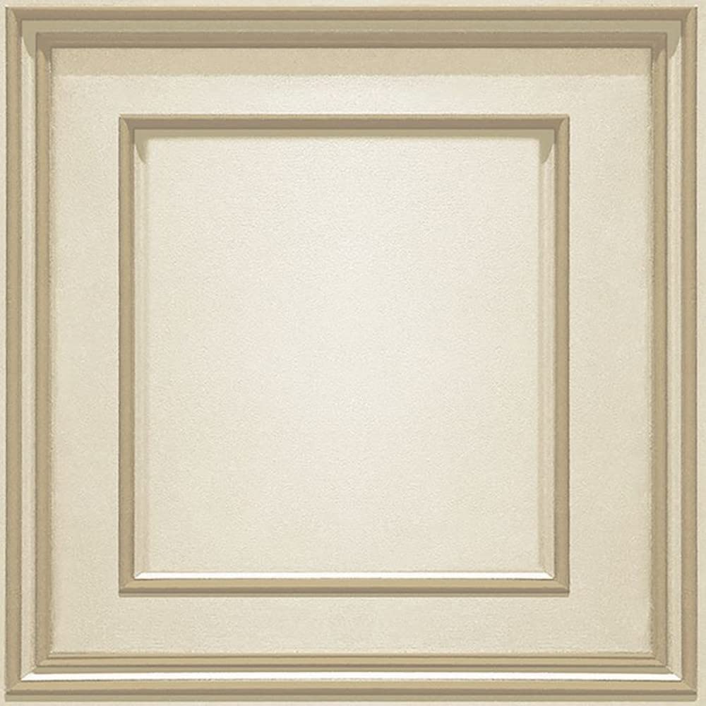 Forbidden Fruit Wood Panel 3D Effect Metallic Elements Wallpaper Cream/Gold Belgravia 39006