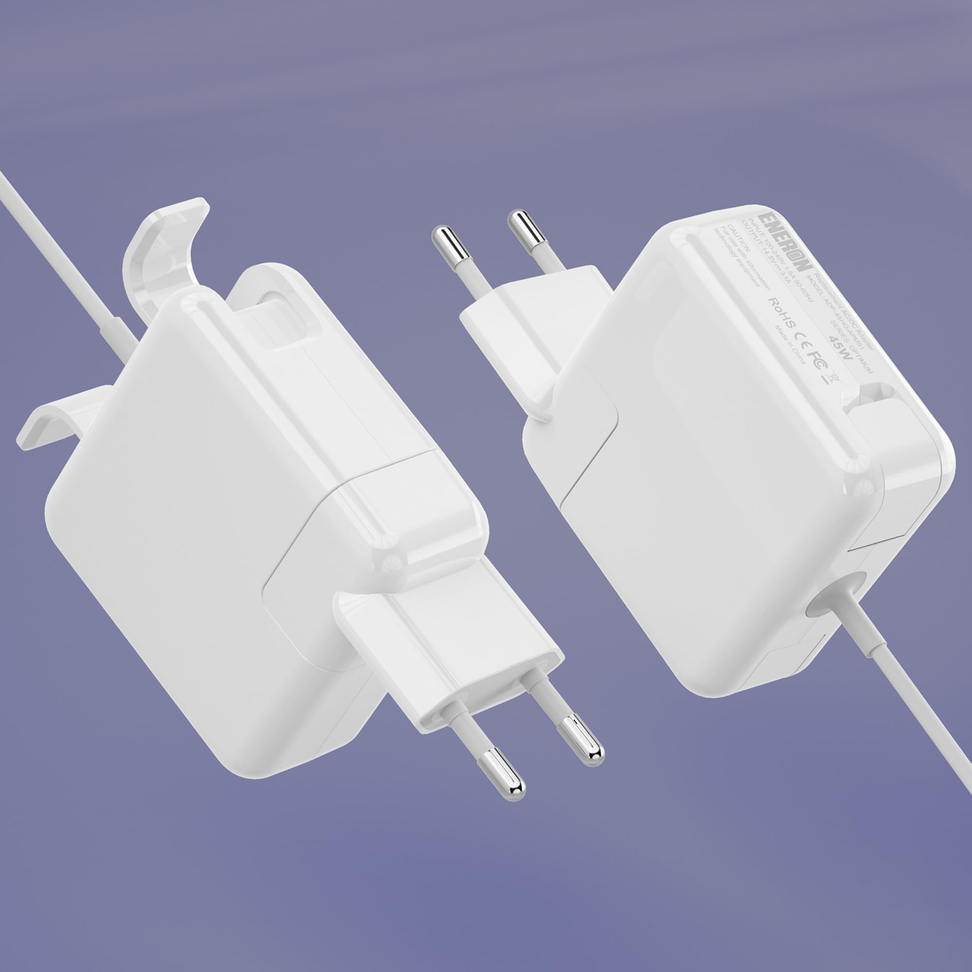 Chargeur de rechange pour Mac Book Pro 45 W, compatible avec MacBook Pro 11, 13" 2007, 2008, 2009, 2010, 2011, 2012, pour modèles A1369 A1237 A1374 A1470 A1370 A1304