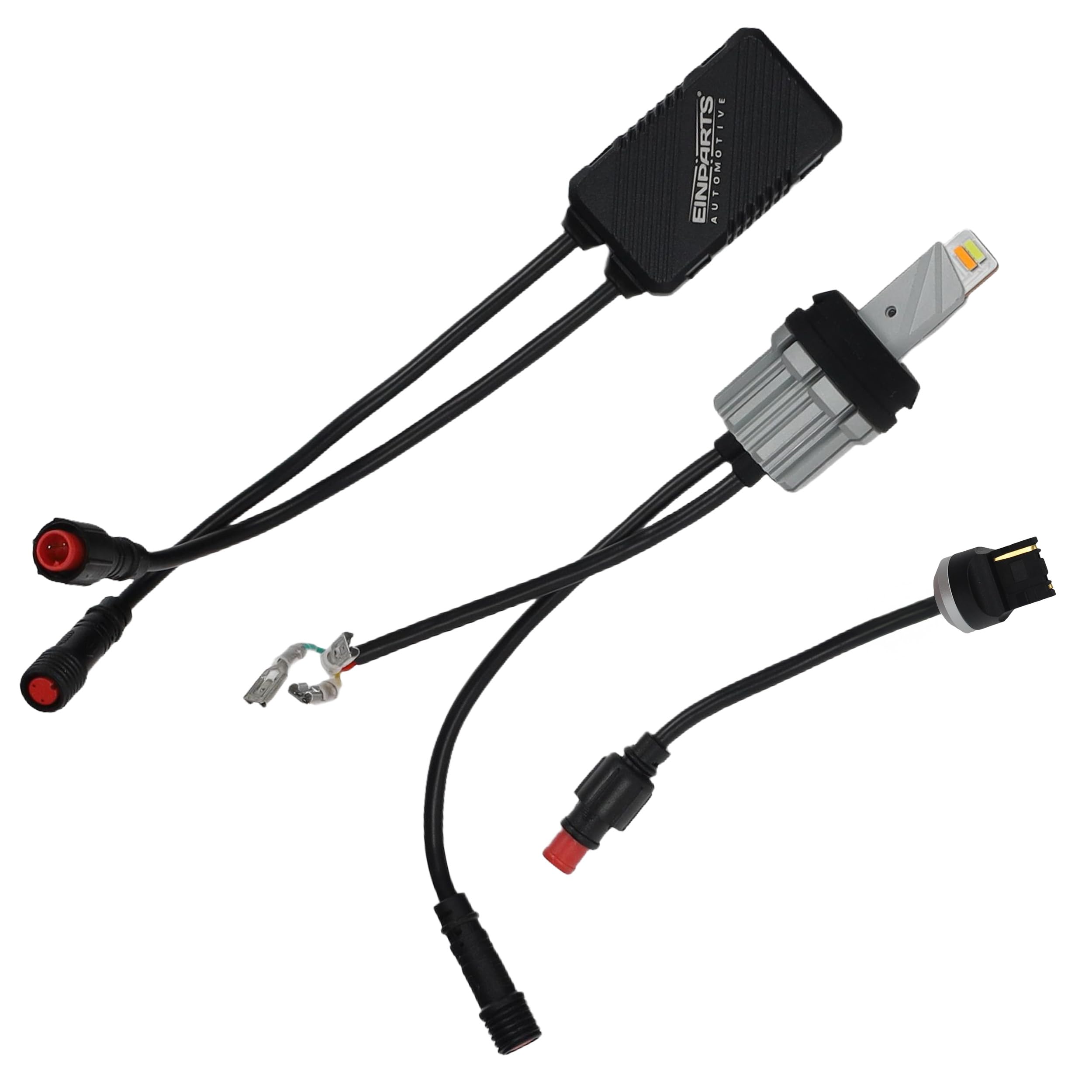 EinParts EPL335C Żarówki LED W21W 2w1 DRL + Kierunkowskaz 3000lm