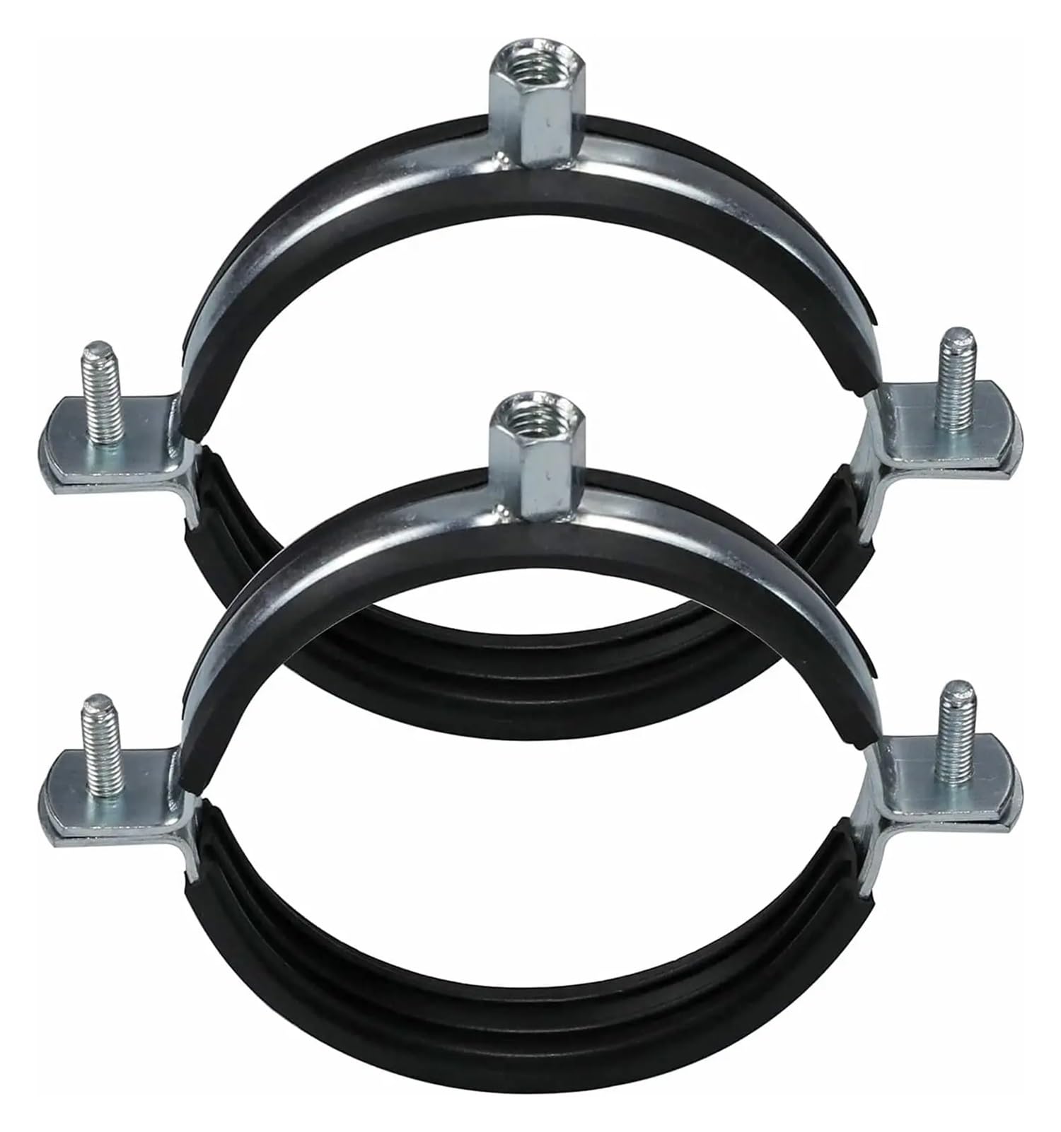 Regulowany zacisk do rur ze stali nierdzewnej | Uchwyt ścienny do sufitu o średnicy 20–160 mm: wsporniki(5pcs 110mm)