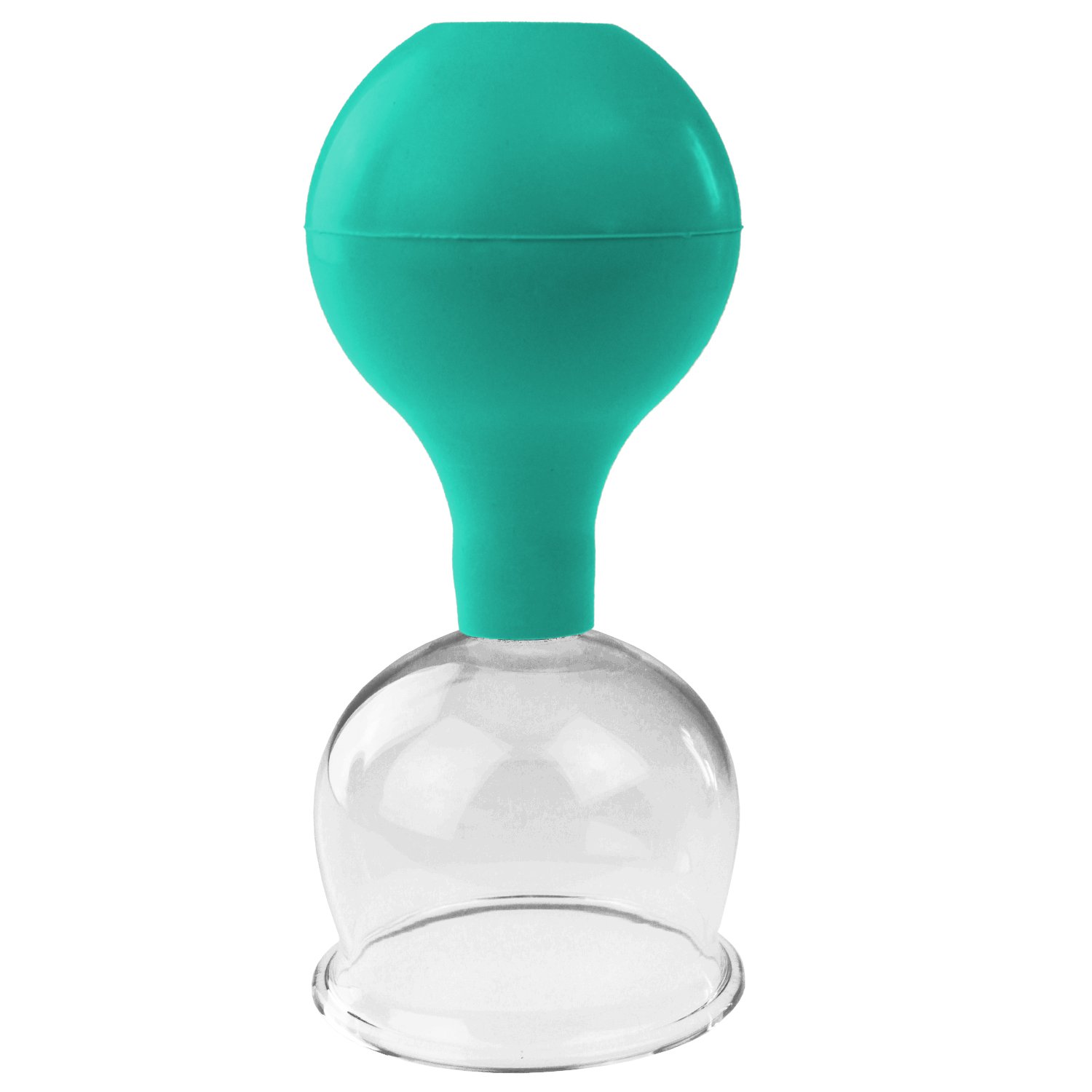 Pulox Set de ventouses en verre de diverses tailles et couleurs