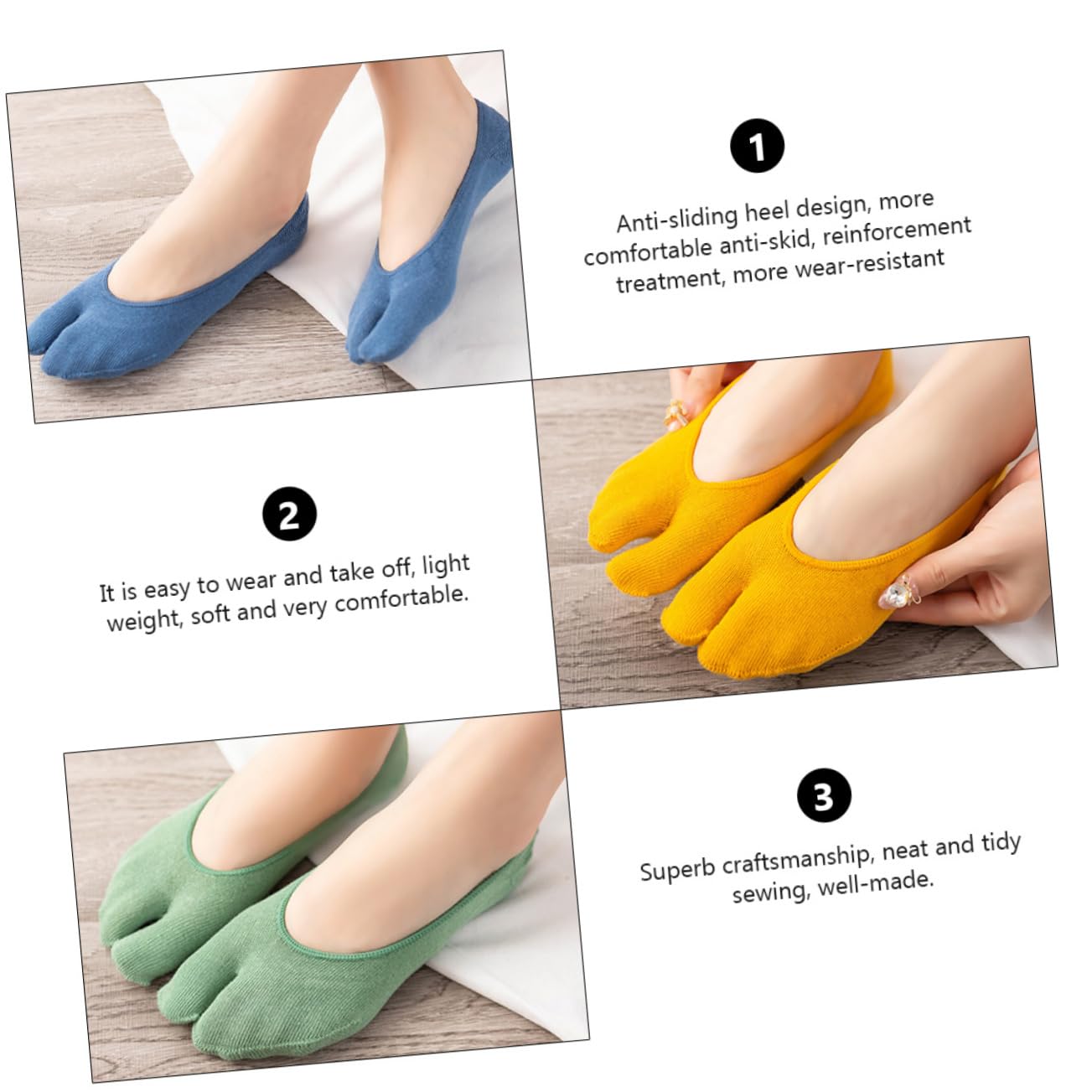 VALICLUD 12 Paare Süßigkeit Tabi Socken Frauen -socken Für Damen Sportsocken Für Damen Freizeitsocken Für Bunte socken Baumwollsocken Für Traber Baumwolle Fräulein Sommer
