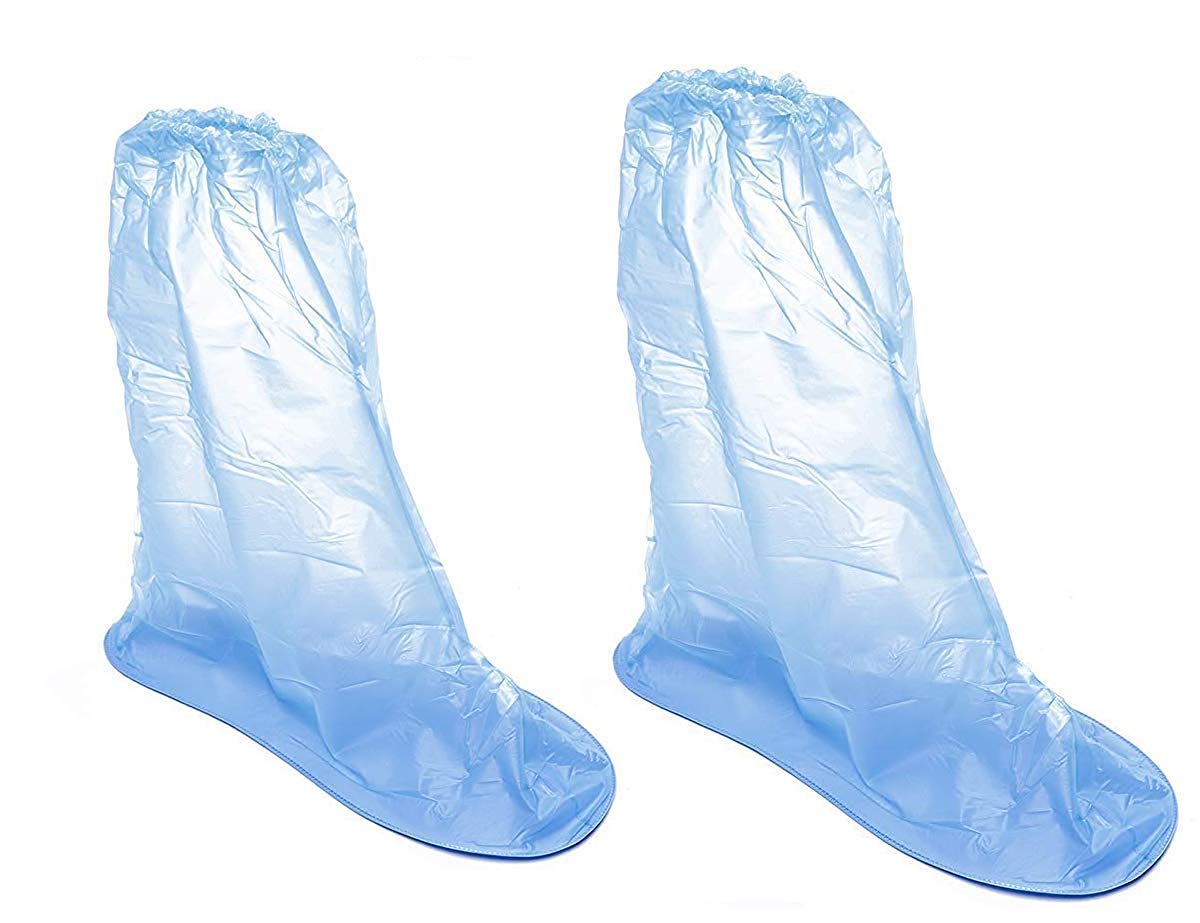 Isel Rain Shoe Cover Waterproof Thick Plastic Reusable Rain Shoe Covers High-Top Slip-resistant Rainproof Flat Shoe Covers - 1 Pairs - Random Color (B07VHG6WRW) Amazon Price History, Amazon Price Tracker