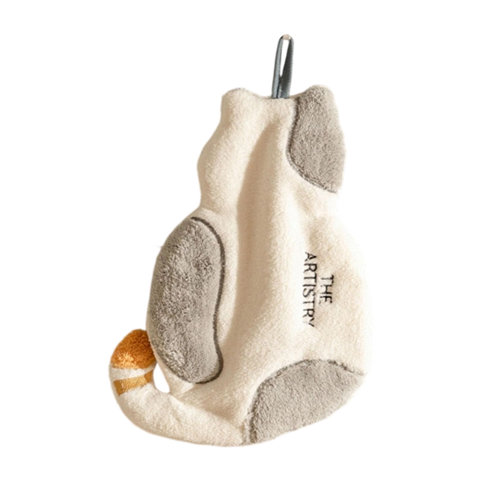 Jazuaiao Quick Dry Corals Fleece Towel Cartoon Cats Figure High Absorption Hanging Hand for Kids and Family Use Gifting Kitchen Absorbent Quick Dry Hanging