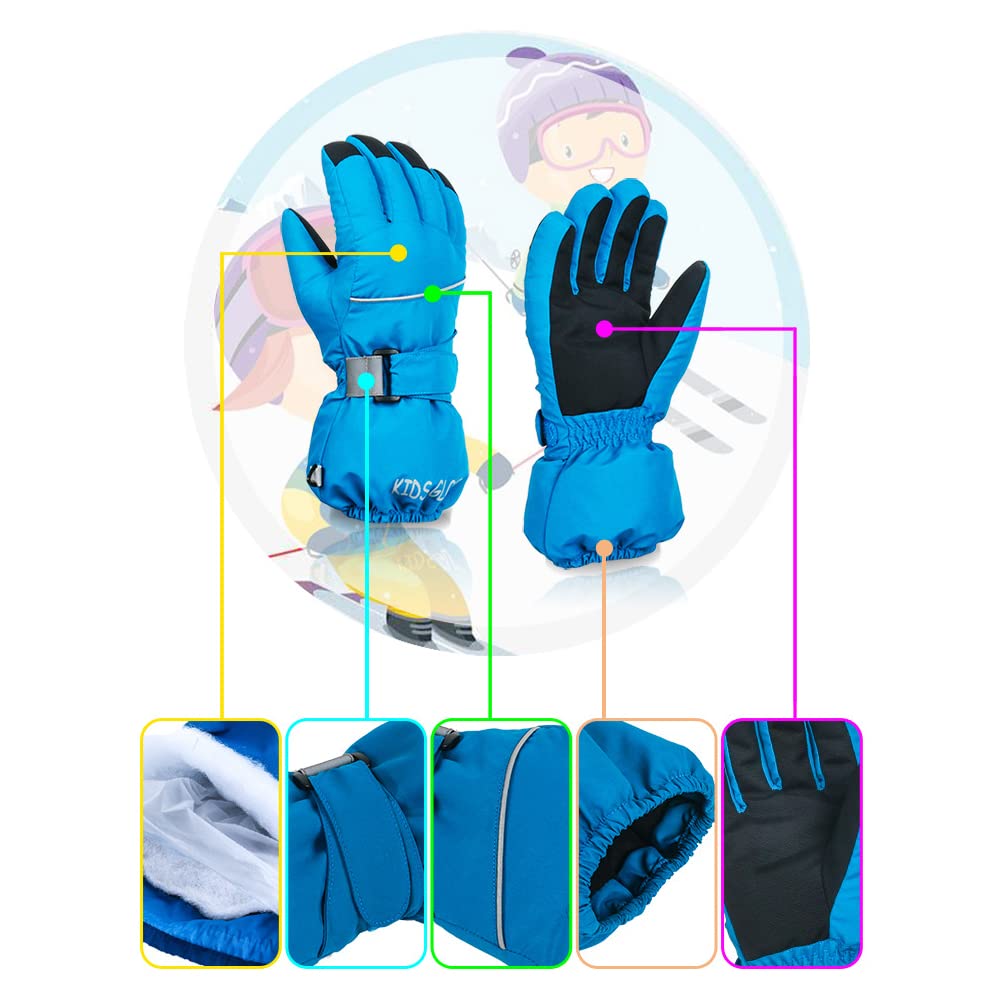 Kinderzitje voor slee Trilugik blauw WEDZE