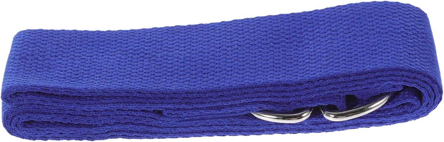 5pcs Adjustable Metal D-ring Non-elastic Yoga Band for Daily Exercise and Pilates Webbing Material Stretching Straps for Muscle Activation and Hip Training Portable Fitness Bands