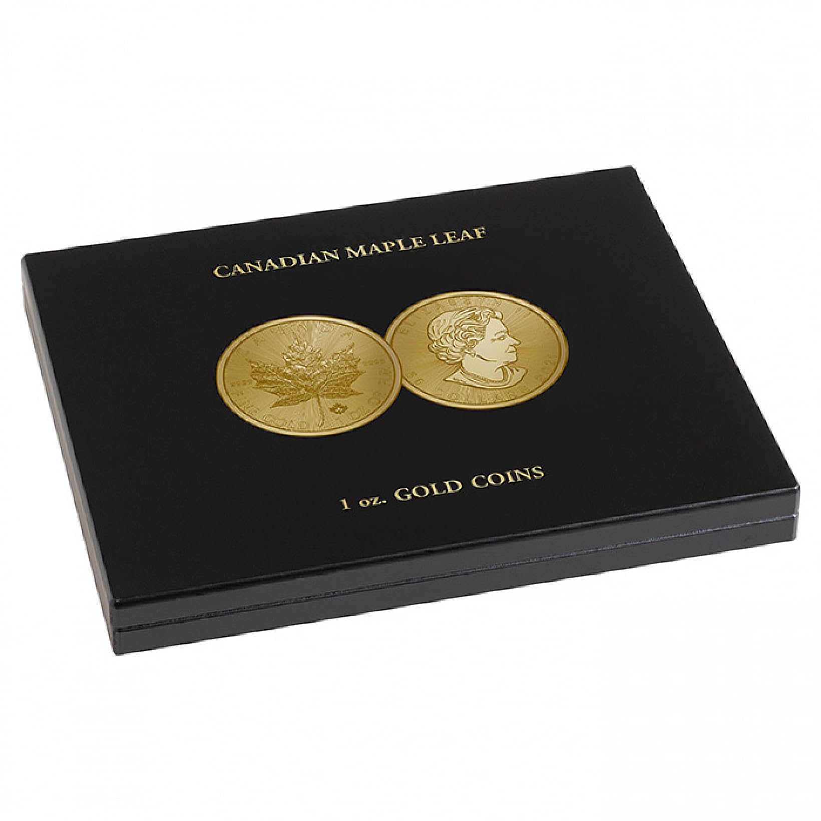 Leuchtturm Münzkassette Münzbox für 30 x 1 Oz Maple Leaf Gold Münzen 365159 World ofd Coins