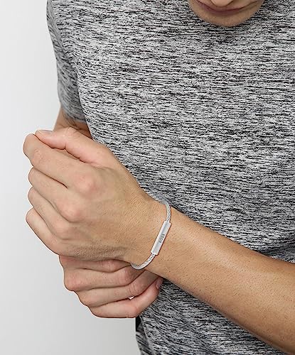 BOSS Jewelry Men's ALEK Collection Wire Bracelet in Stainless steel - Image 3
