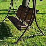 Hollywoodschaukel Berlin Garten-Schaukel 3-sitzer - 4