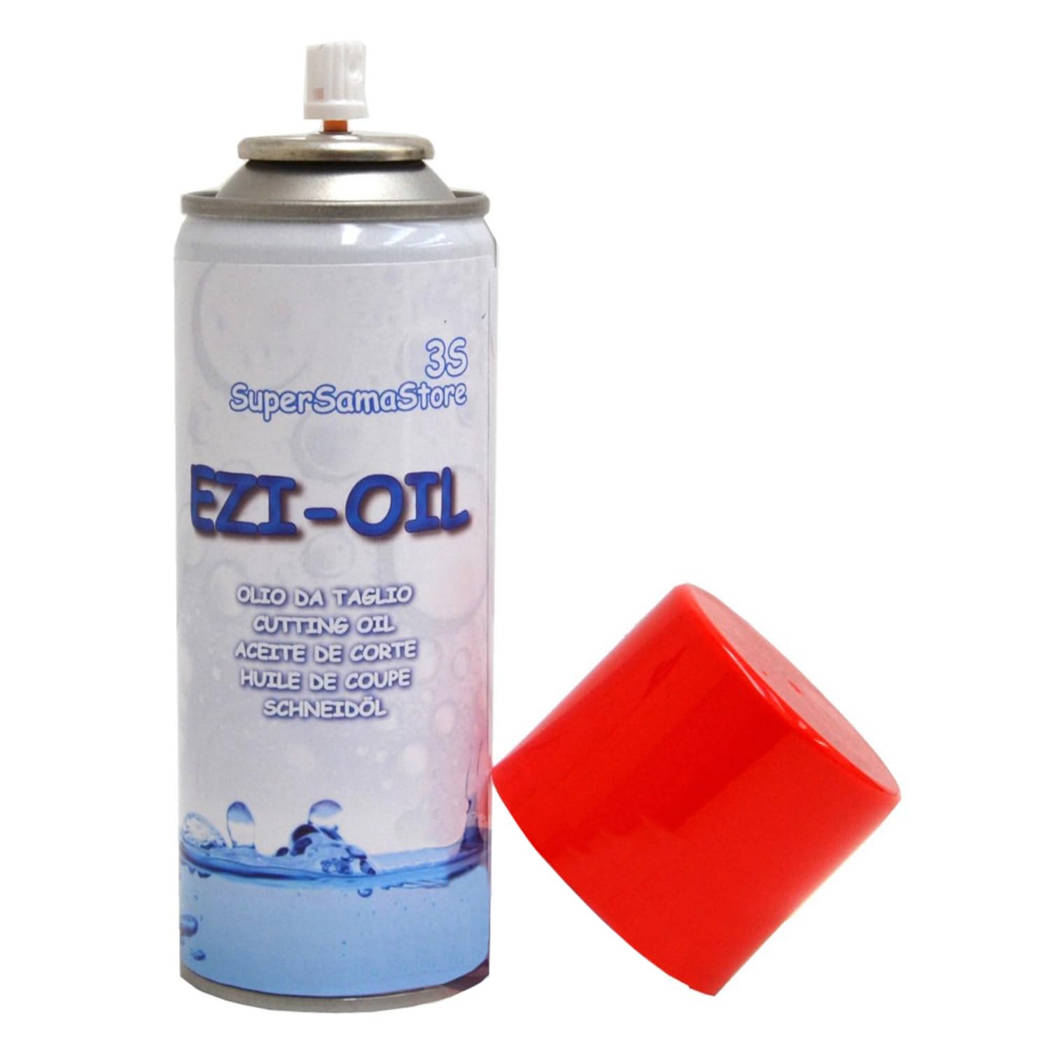 3S SuperSamaStore Ezi-Oil Huile pour Évasements & Coupe de Tuyaux en Cuivre | Lubrifiant Huileux Universel en Spray pour Raccordement, Usage Professionnel Climatisation et Réfrigération – 200 ml