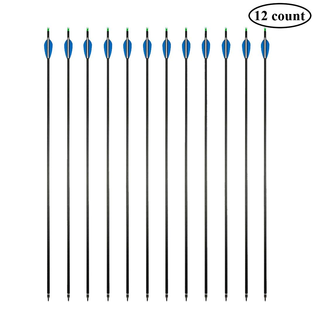 Flèches en fibre de verre de 8 mm – Durables et polyvalentes pour la chasse