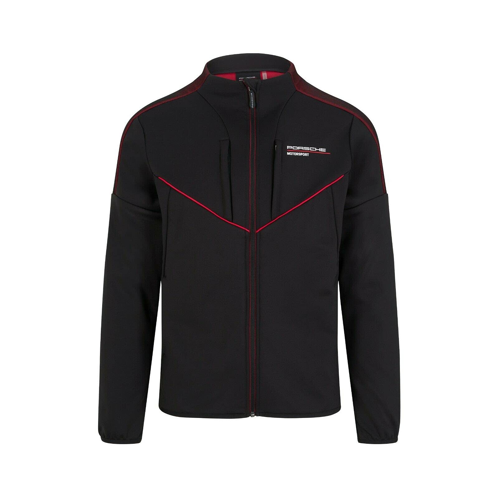 Porsche Motorsport Men's Fanwear Black Softshell Jacket