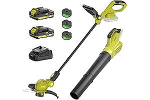 SEYVUM 20V String Trimmer and Leaf Blower Combo Kit