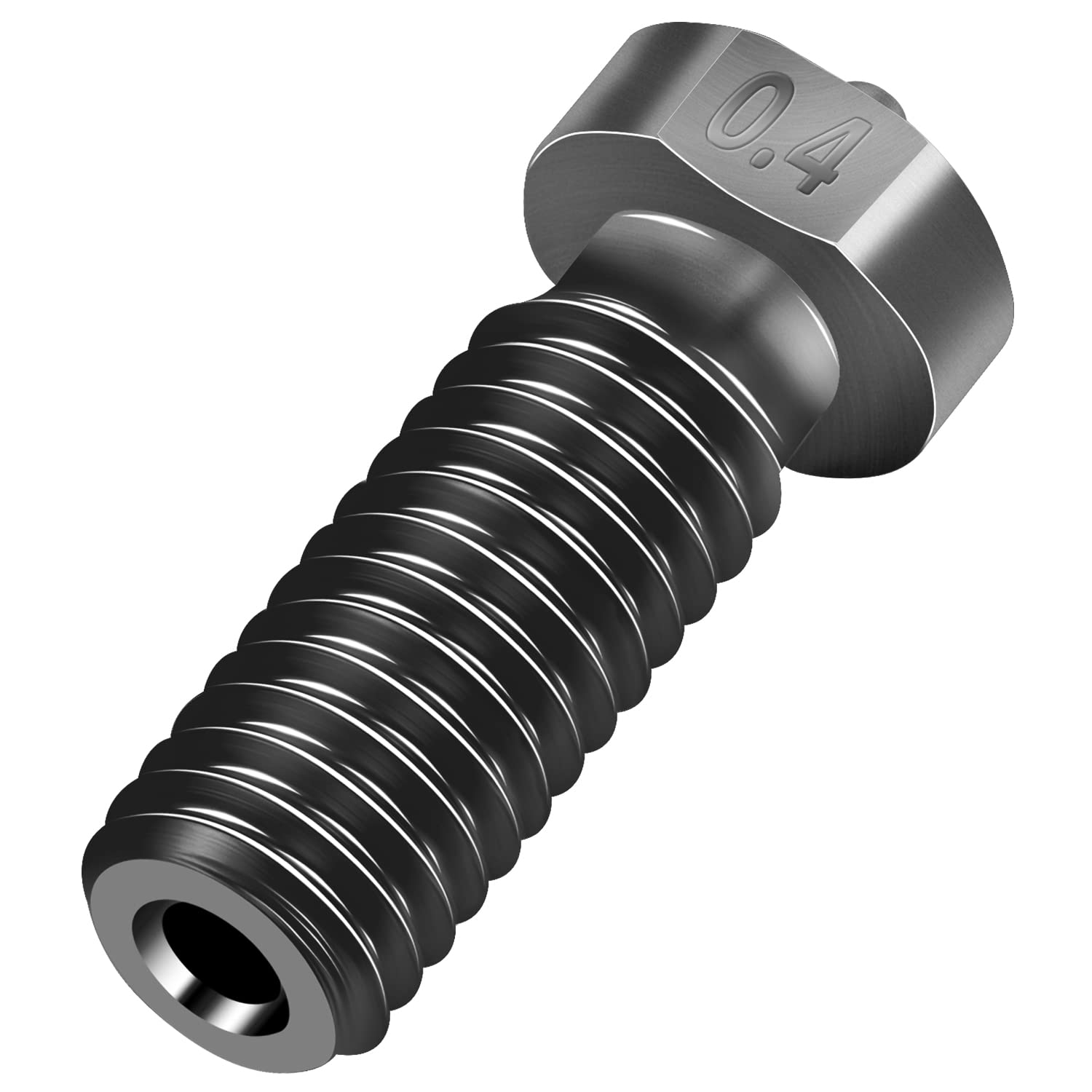 Ugelli Volcano In Acciaio Inox Per Stampante 3D &ndash; Diametri 0.2-1.2mm, Filetto M6